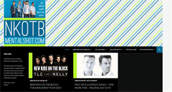 Desktop Screenshot of nkotbmentalshot.com