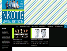 Tablet Screenshot of nkotbmentalshot.com